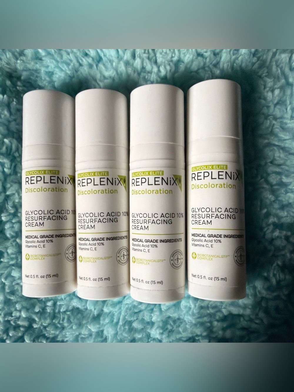 4X Replenix Glycolic Acid 10% Resurfacing Cream travel size